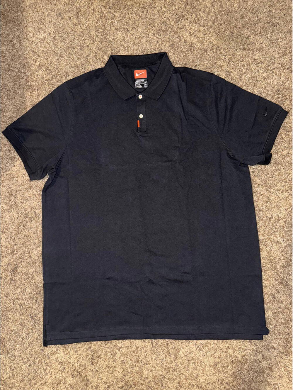 Nike Men’s Standard Fit Golf Black Polo